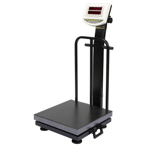 باسکول 200 کیلویی نمایشگر ثابت، پایه ثابت، کفه گالوانیزه